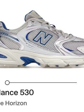 New Balance & CALIA  530 Athletic Sneakers in Grey/Blue